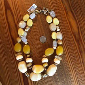 Chico's large bead necklace